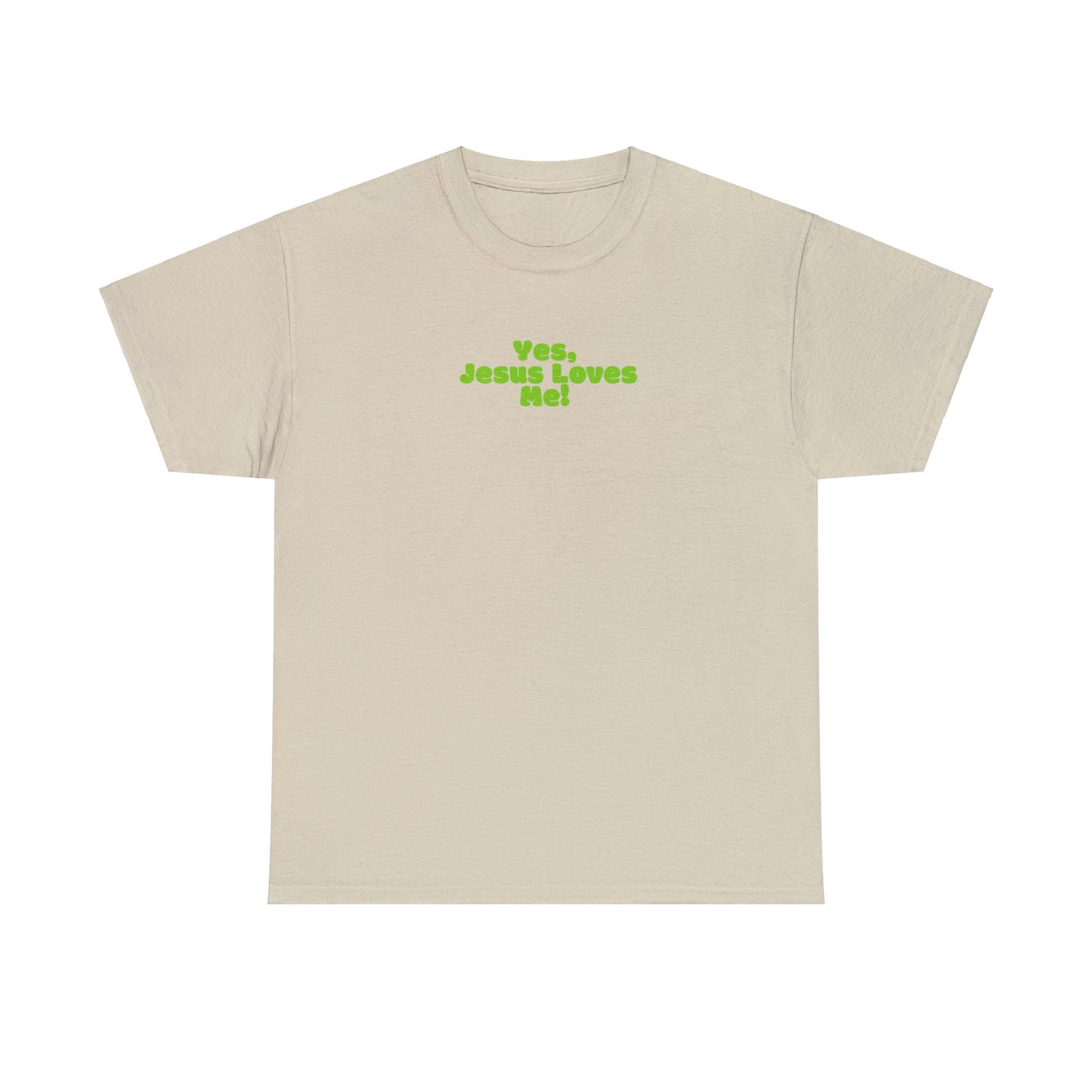 Yes, Jesus Loves Me Tee - Green