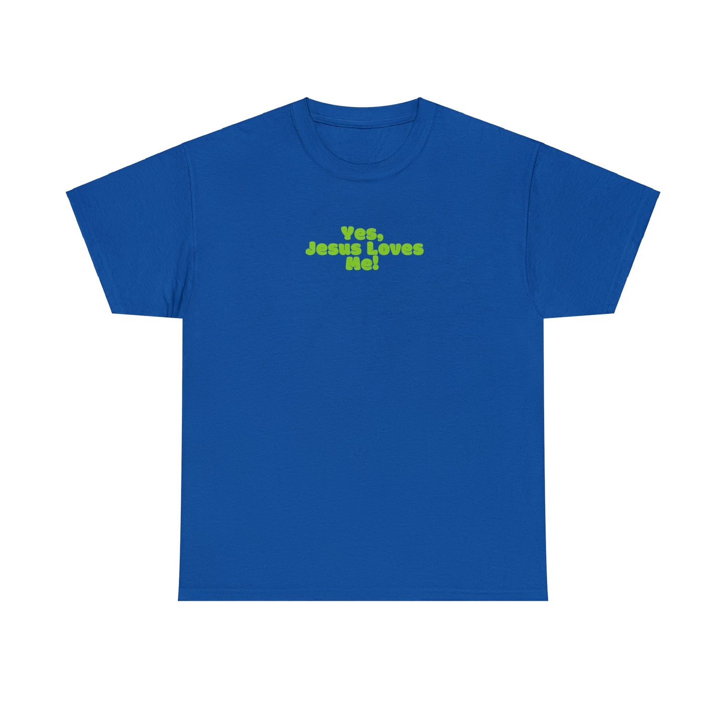 Yes, Jesus Loves Me Tee - Green