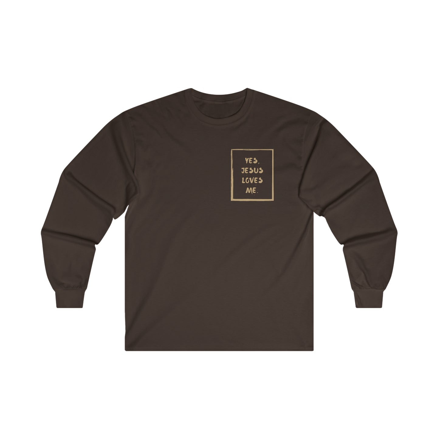 Yes Jesus Loves Me - Square Long Sleeve