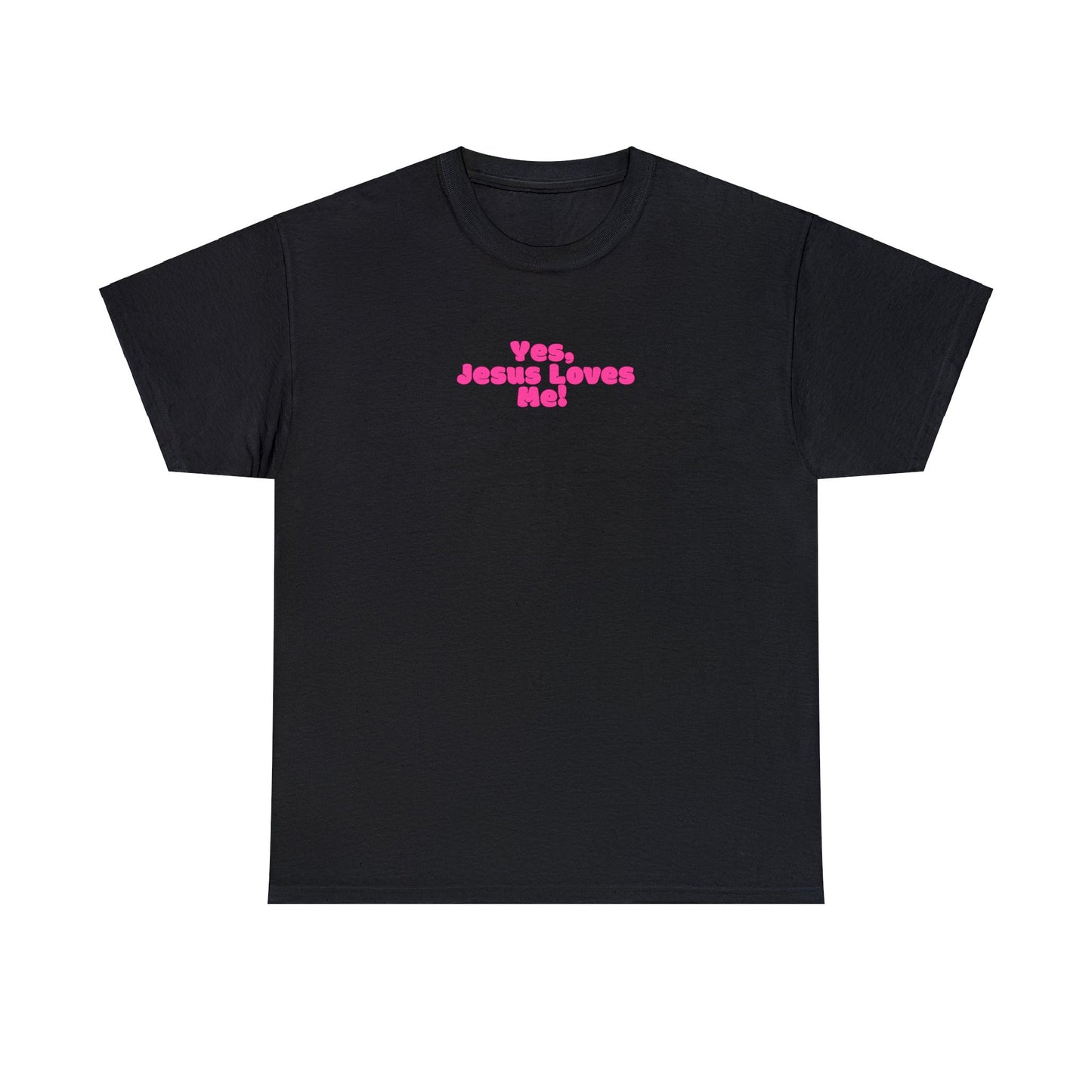 Yes, Jesus Loves Me Tee - Pink