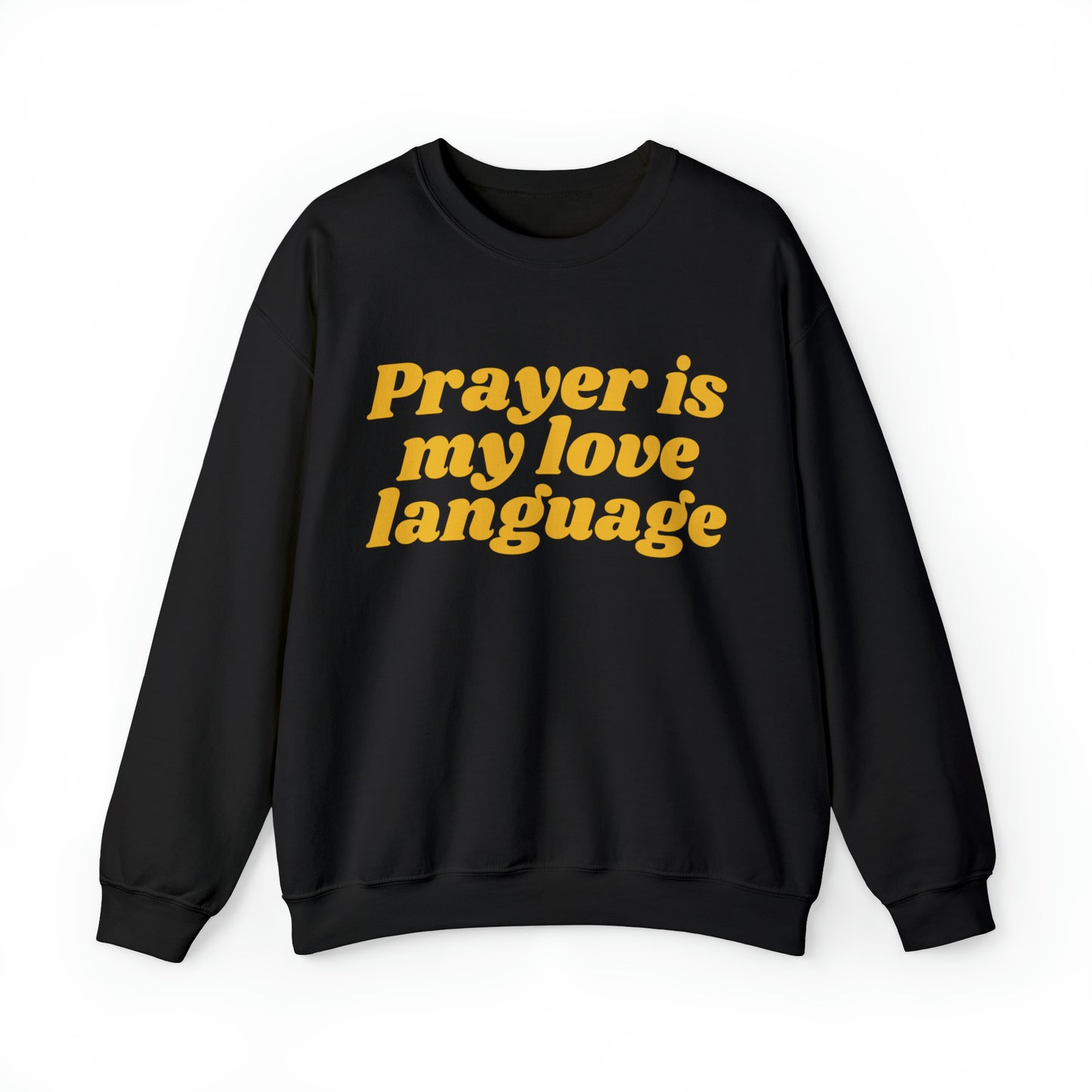 Love Language Crewneck Sweatshirt - Gold